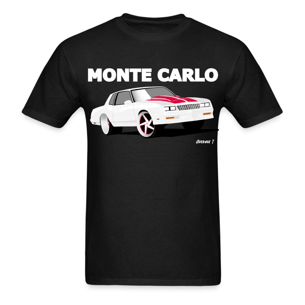 Monte Carlo SS White T-Shirt - AverageTApparel-