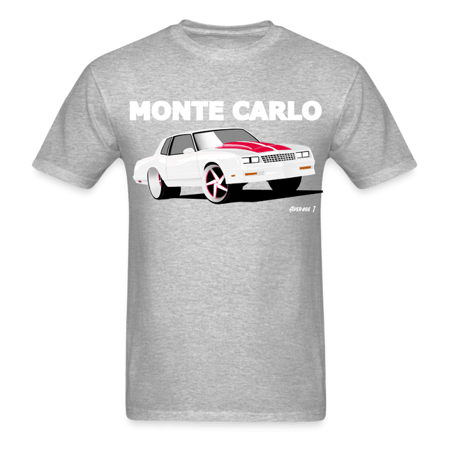 Monte Carlo SS White T-Shirt - AverageTApparel-
