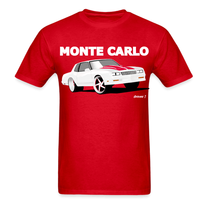 Monte Carlo SS White T-Shirt - AverageTApparel-