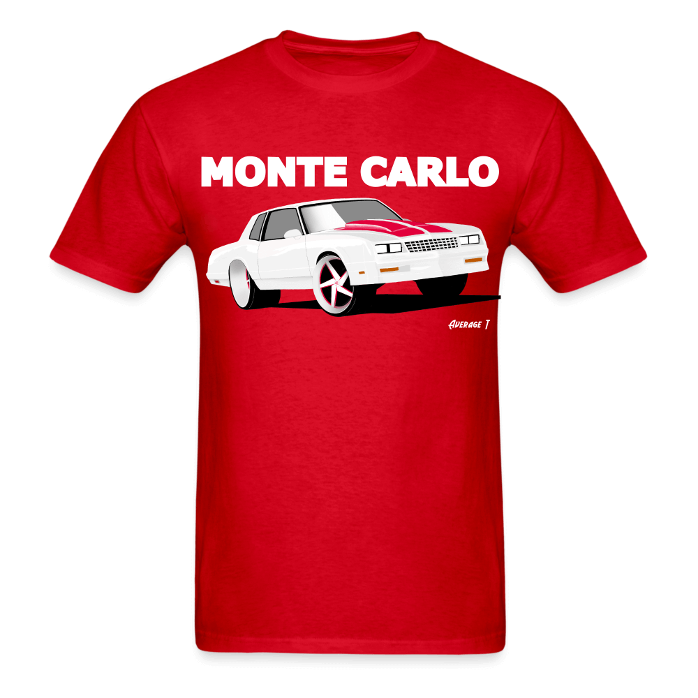 Monte Carlo SS White T-Shirt - AverageTApparel-