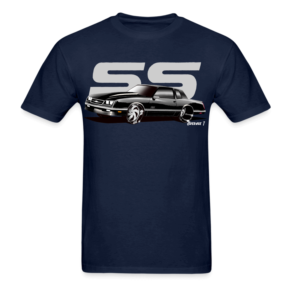 Monte Carlo SS Chrome T-Shirt, tshirt, t shirt, 87, 86, 85, 84, 83, 88 - AverageTApparel-