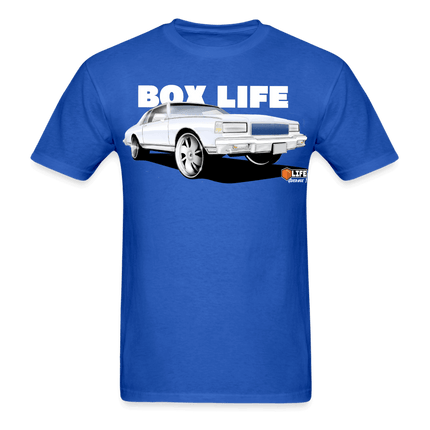 Box Chevy Life Landau White T-Shirt, Box Chevy, Chevy, chevrolet, caprice, shirt, tshirt, - AverageTApparel-