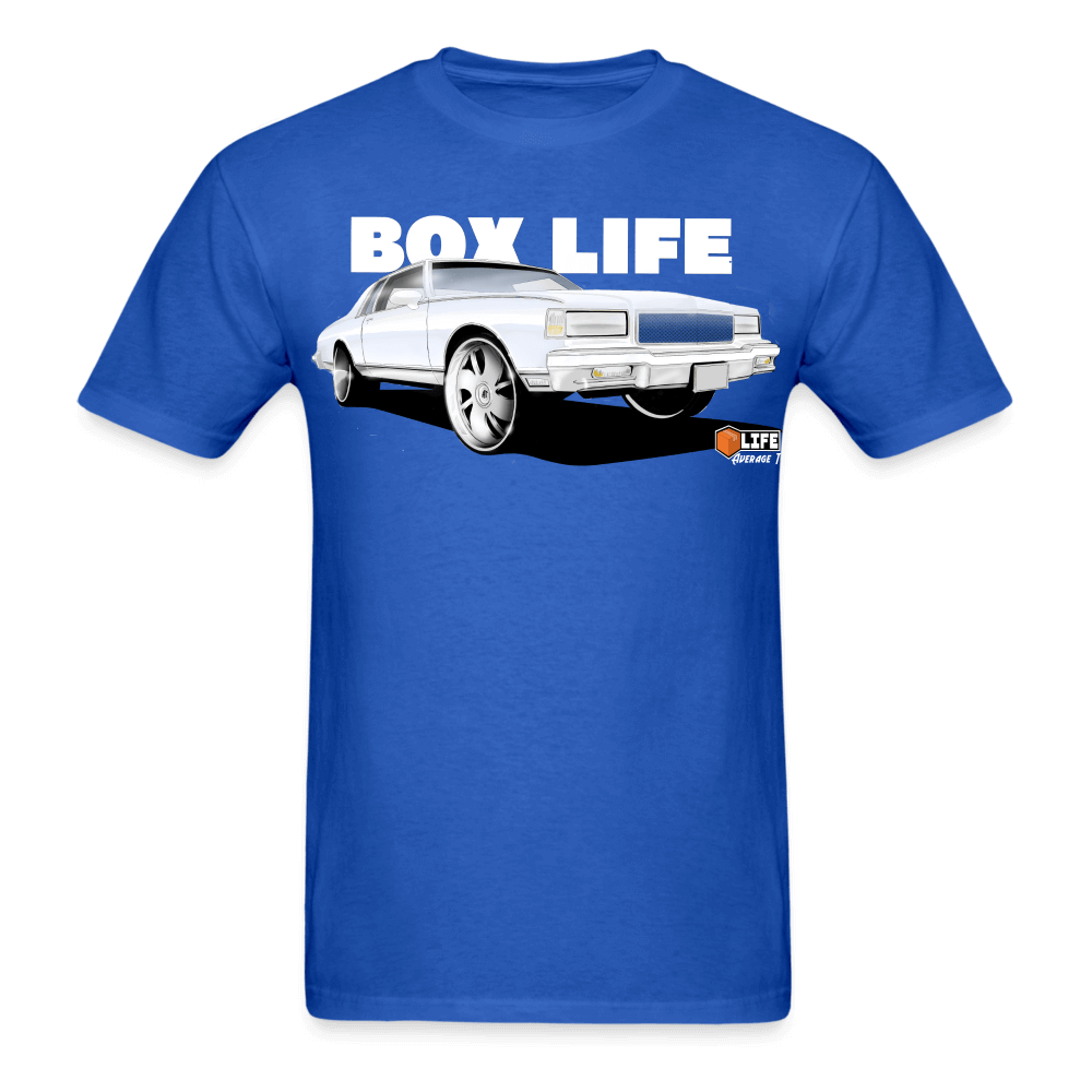 Box Chevy Life Landau White T-Shirt, Box Chevy, Chevy, chevrolet, caprice, shirt, tshirt, - AverageTApparel-