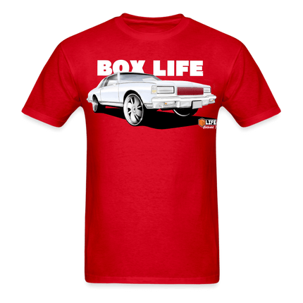 Box Chevy Life Landau White T-Shirt, Box Chevy, Chevy, chevrolet, caprice, shirt, tshirt, - AverageTApparel-