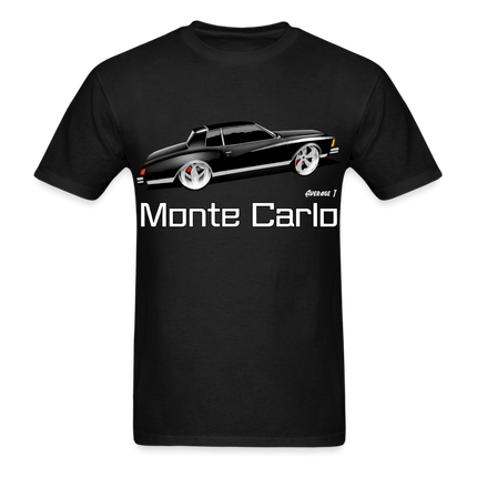 79 Black Monte Carlo T-Shirt - AverageTApparel-