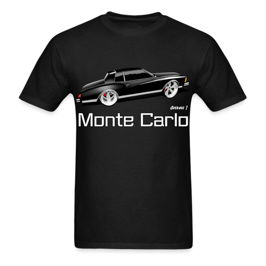 79 Black Monte Carlo T-Shirt - AverageTApparel-