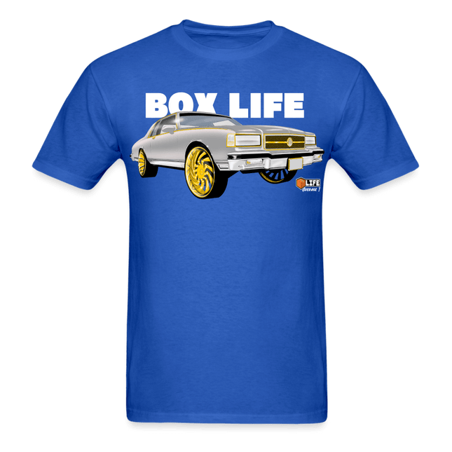 Box Chevy Life Grey Landau T-Shirt, Box Chevy, Chevy, Chevrolet, shirt, t shirt, tshirt - AverageTApparel-