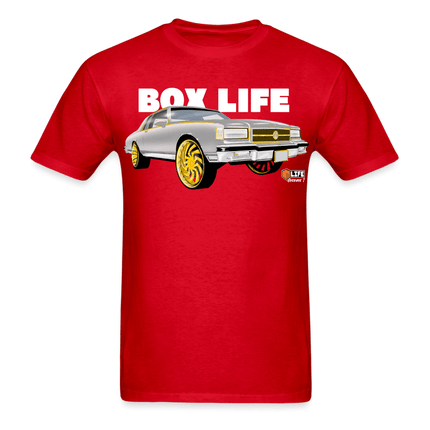 Box Chevy Life Grey Landau T-Shirt, Box Chevy, Chevy, Chevrolet, shirt, t shirt, tshirt - AverageTApparel-