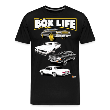 Box Chevy Life Multi T-Shirt - AverageTApparel-