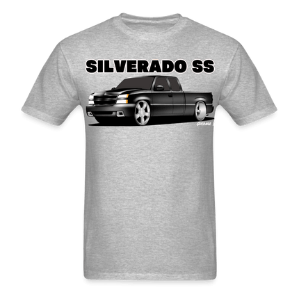 Silverado SS Black T-Shirt - AverageTApparel-