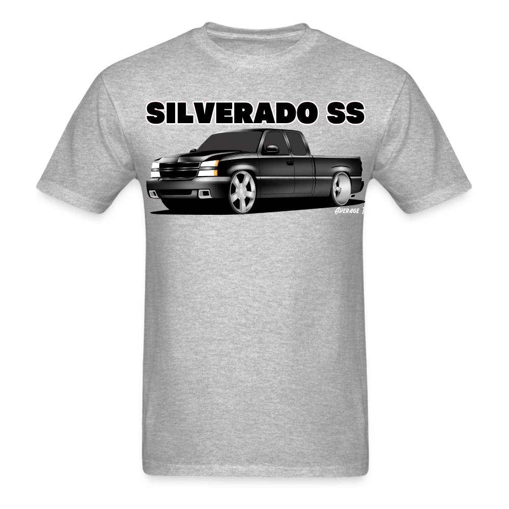 Silverado SS Black T-Shirt - AverageTApparel-