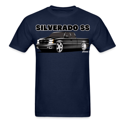 Silverado SS Black T-Shirt - AverageTApparel-