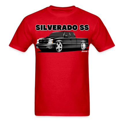 Silverado SS Black T-Shirt - AverageTApparel-