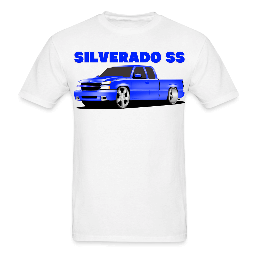 Silverado SS Blue T-Shirt - AverageTApparel-