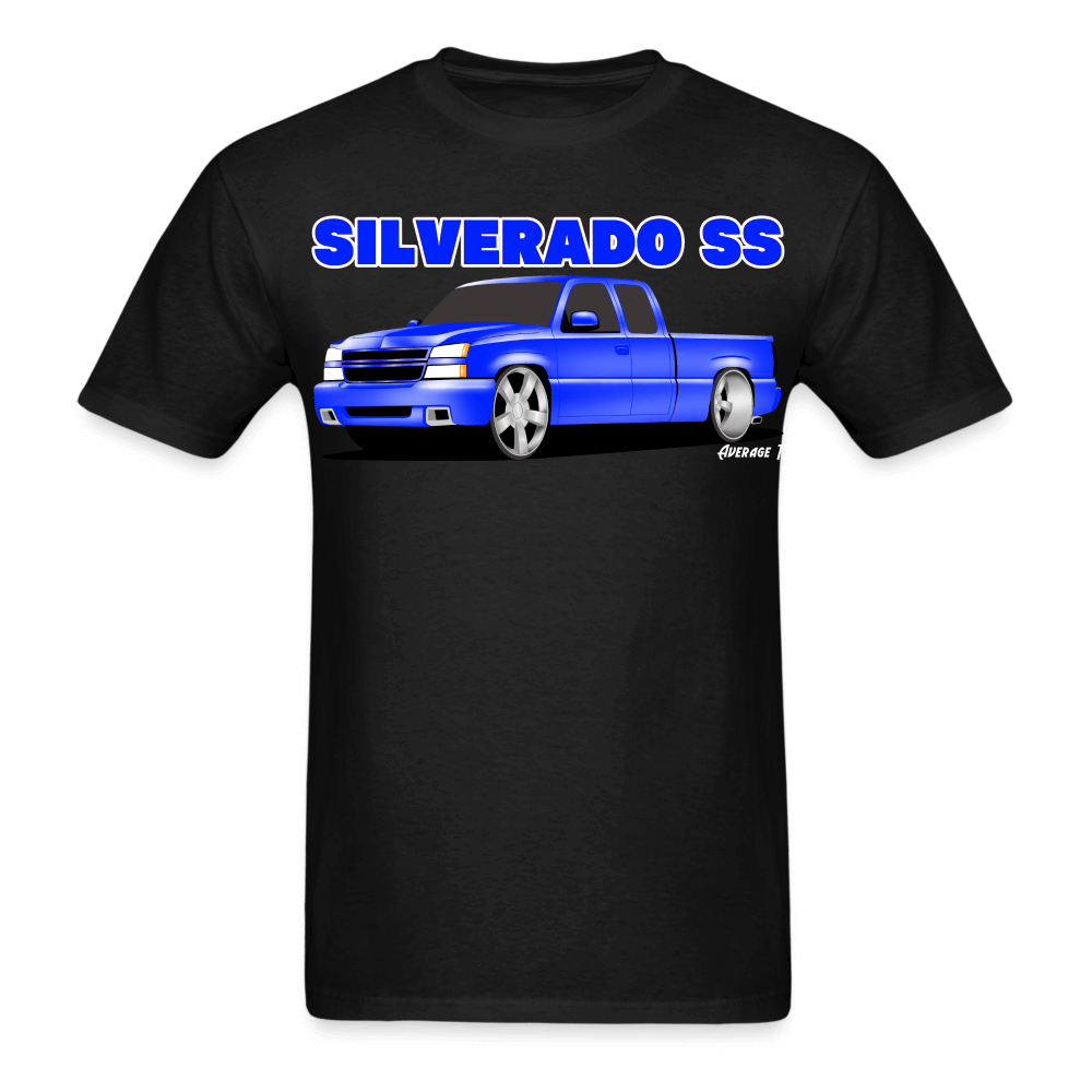 Silverado SS Blue T-Shirt - AverageTApparel-
