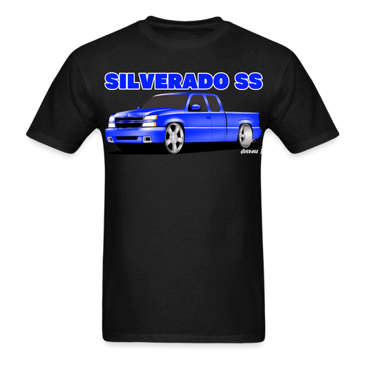 Silverado SS Blue T-Shirt - AverageTApparel-