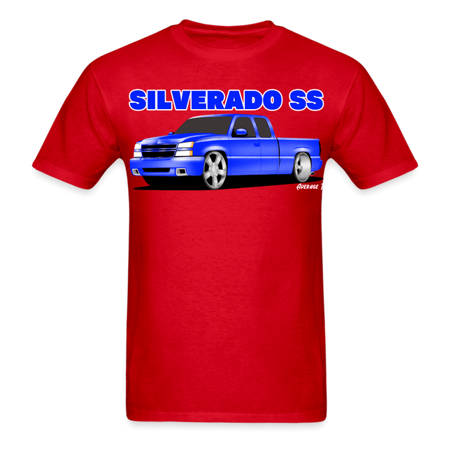 Silverado SS Blue T-Shirt - AverageTApparel-