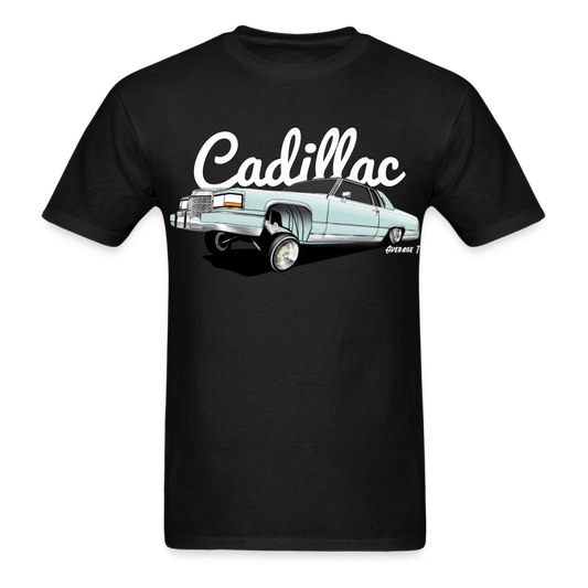 Cadillac Lowrider Grey/Green T-Shirt - AverageTApparel-