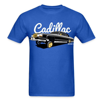 Cadillac Coupe Deville Lowrider Black T-Shirt - AverageTApparel-