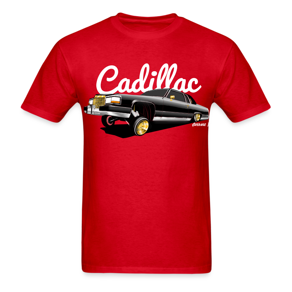 Cadillac Coupe Deville Lowrider Black T-Shirt - AverageTApparel-