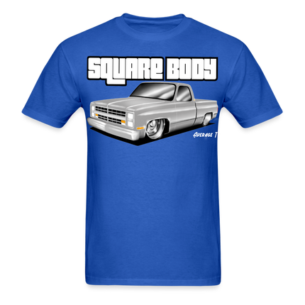 C10 Squarebody Grey Chevy T-Shirt - AverageTApparel-