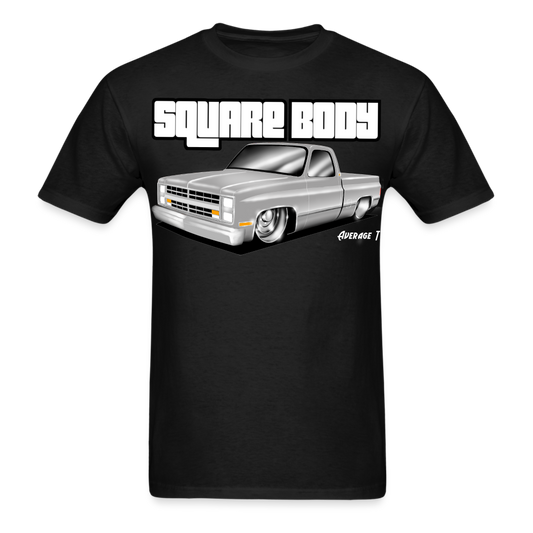 C10 Squarebody Grey Chevy T-Shirt - AverageTApparel-