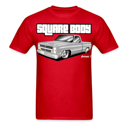 C10 Squarebody Grey Chevy T-Shirt - AverageTApparel-