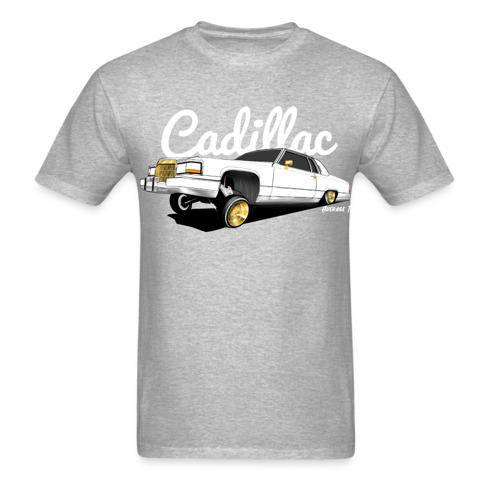 Cadillac Coupe Deville Lowrider White T-Shirt - AverageTApparel-