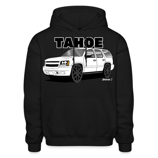 07 Chevy Tahoe White Hoodie - black