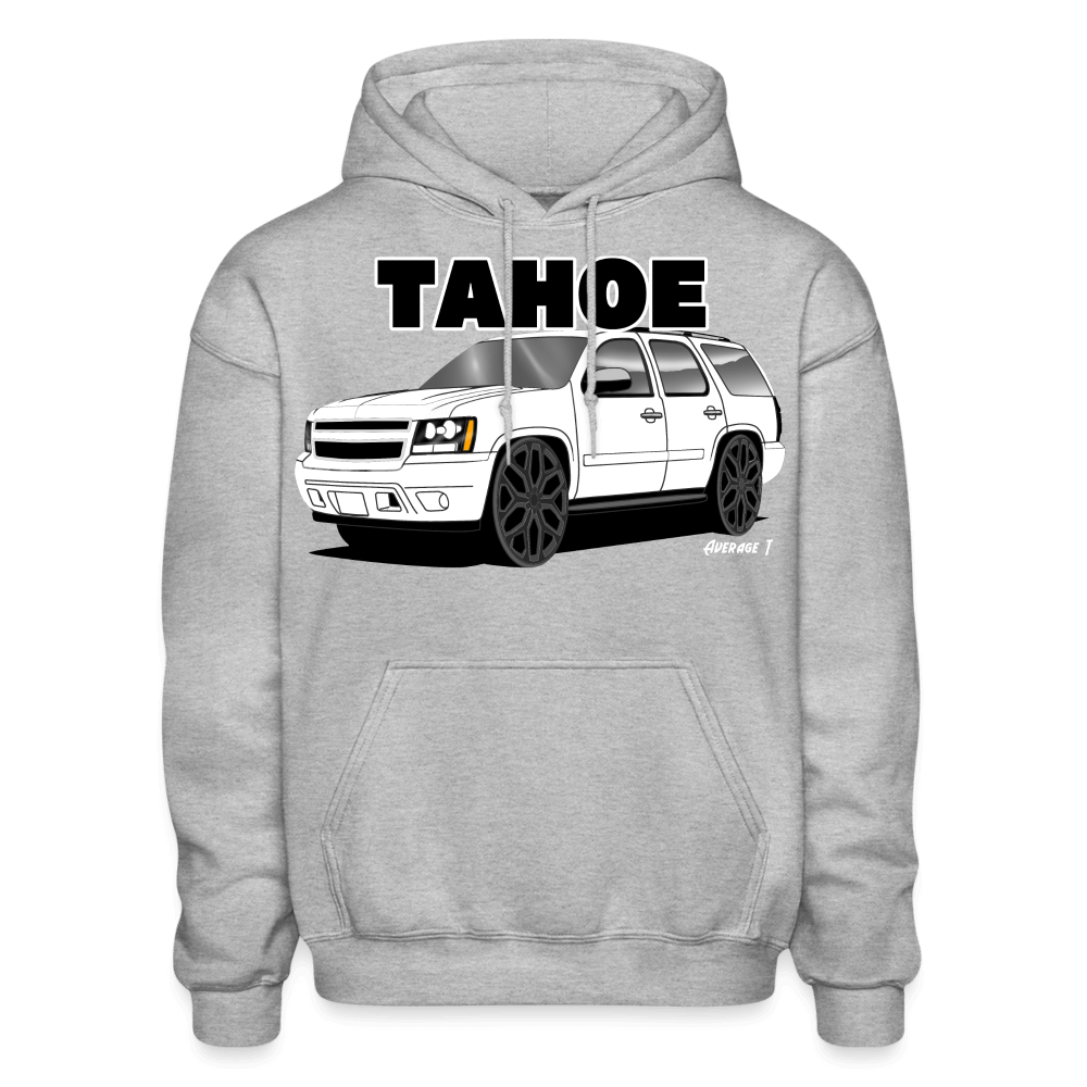 07 Chevy Tahoe White Hoodie - heather gray