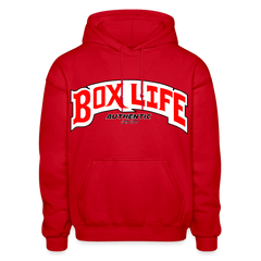 Box Chevy Life Authentic Hoodie - red