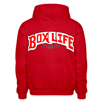 Box Chevy Life Authentic Hoodie - red