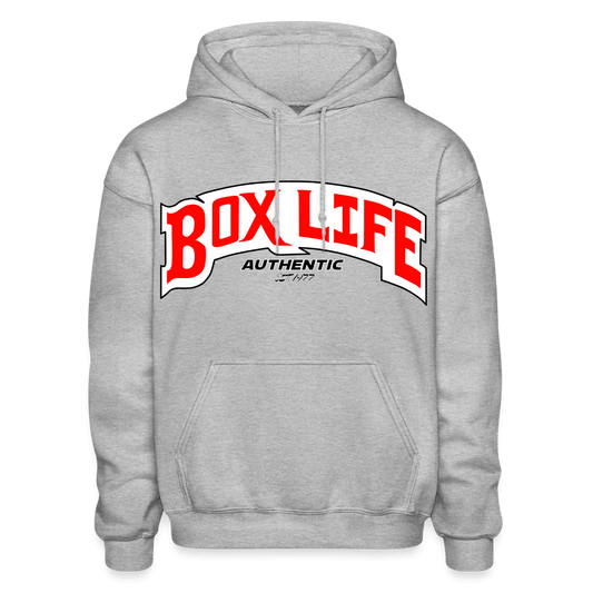 Box Chevy Life Authentic Hoodie - heather gray