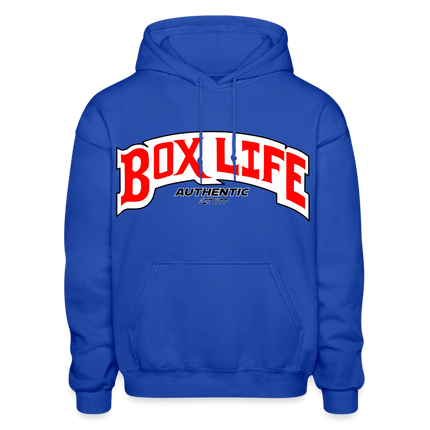 Box Chevy Life Authentic Hoodie - royal blue