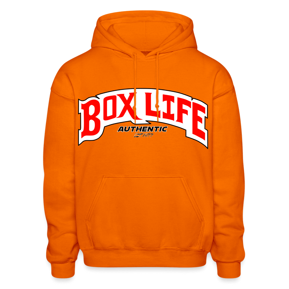 Box Chevy Life Authentic Hoodie - orange