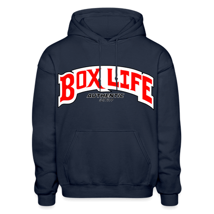 Box Chevy Life Authentic Hoodie - navy