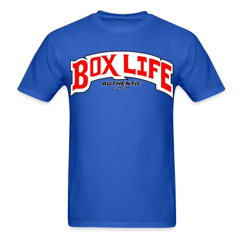 Box Life Authentic T-Shirt - royal blue