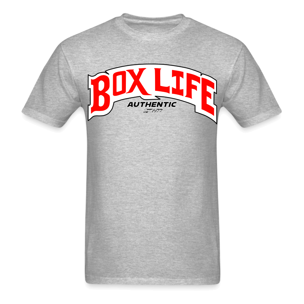 Box Life Authentic T-Shirt - heather gray