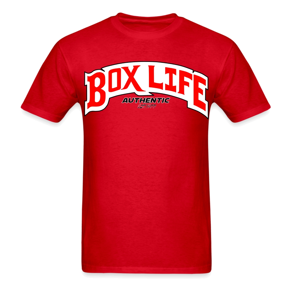 Box Life Authentic T-Shirt - red