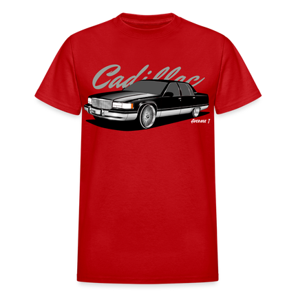 Cadillac Fleetwood Brougham 1996 T-Shirt - red