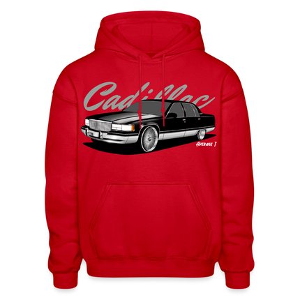 Cadillac Fleetwood Brougham 1996 Hoodie - red