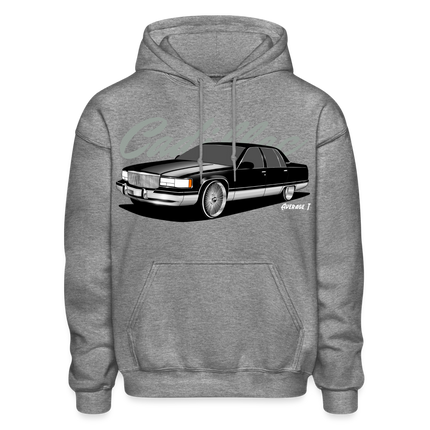 Cadillac Fleetwood Brougham 1996 Hoodie - graphite heather