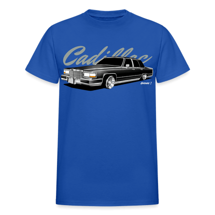 1990 Cadillac Fleetwood Lowrider T-Shirt - royal blue