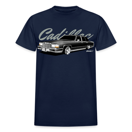 1990 Cadillac Fleetwood Lowrider T-Shirt - navy