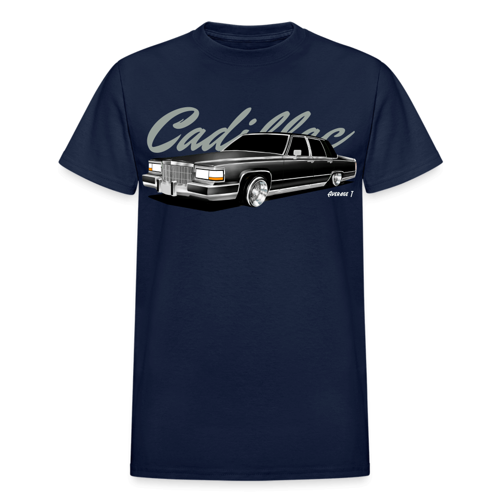1990 Cadillac Fleetwood Lowrider T-Shirt - navy