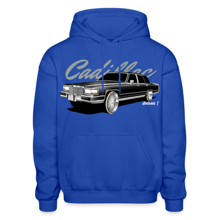 Cadillac Fleetwood Brougham 1990 Hoodie - royal blue