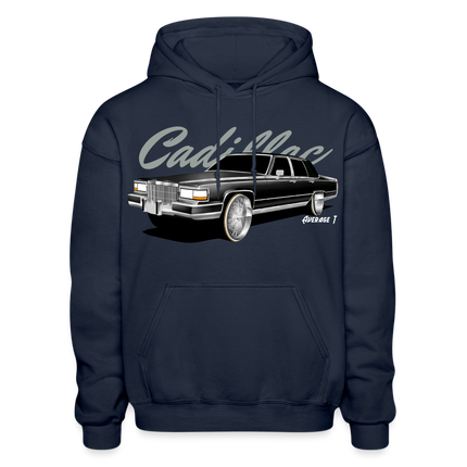 Cadillac Fleetwood Brougham 1990 Hoodie - navy