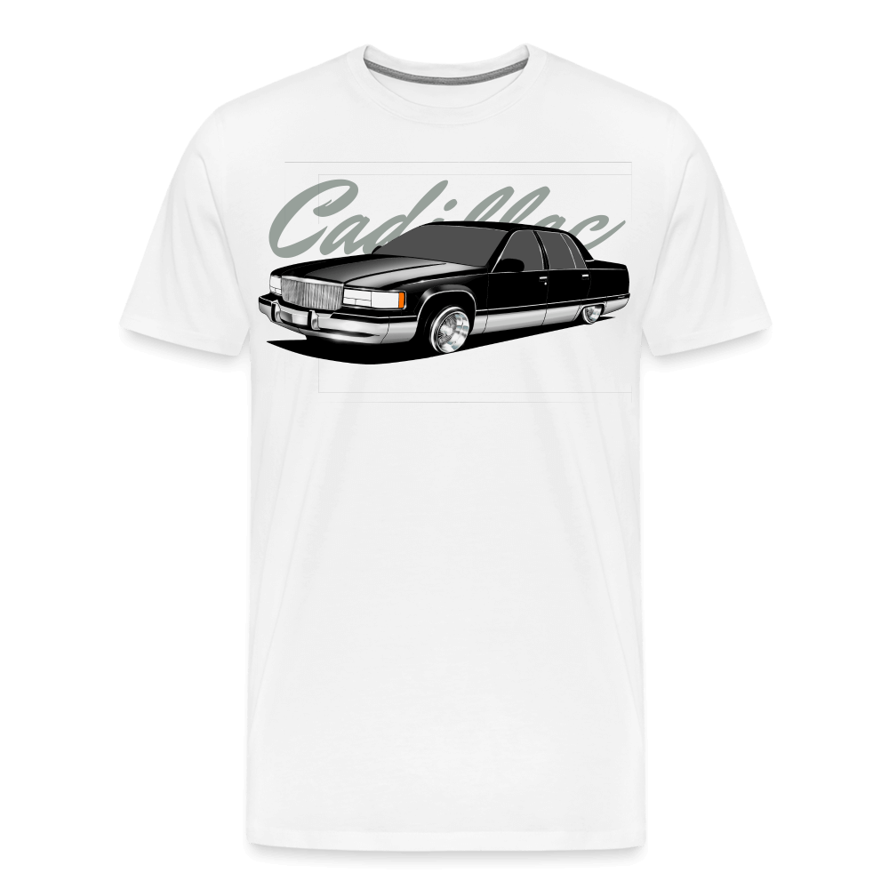 1996 Cadillac low low - white
