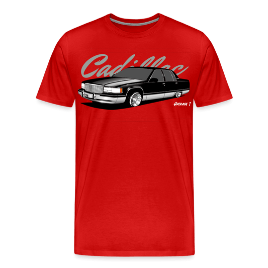 1996 Cadillac low low - red
