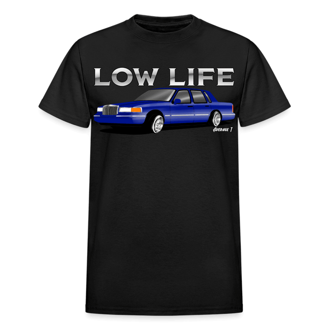 1995 Lincoln Towncar Lowrider T-Shirt - black